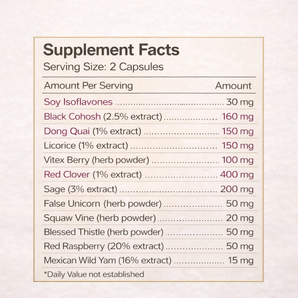 My Flourish Menopause Supplement